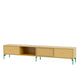 Montana Selection Octave VII TV Bench in Cumin with parsley legs — packshot