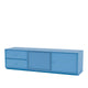 Montana Selection Octave VI TV Bench in Azure with 3cm plinth — packshot