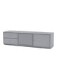 Montana Selection Octave VI TV Bench in Graphic with 3cm plinth — packshot