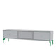 Montana Selection Octave V TV Bench in Fjord with parsley legs — packshot