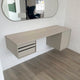 Montana Selection Workshop Desk in Clay — on display, showroom