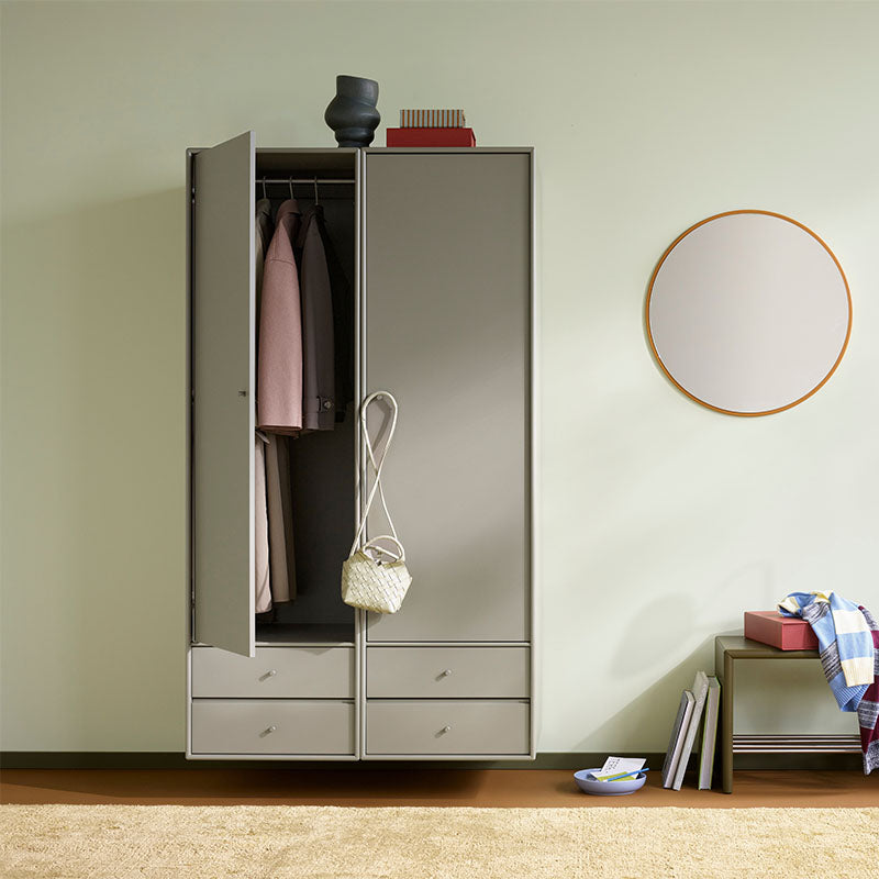 Montana ATTIRE IV Wardrobe open interior Fennel with Amber Monterey Oregano 1