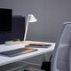 Louis Poulsen NJP Mini Table Lamp in White — lifestyle