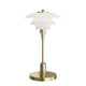 Louis Poulsen PH 1/1 Portable Table Lamp in Brass Metallised — packshot, detail