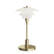 Louis Poulsen PH 1/1 Portable Table Lamp in Brass Metallised — packshot, detail