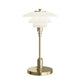 Louis Poulsen PH 1/1 Portable Table Lamp in Brass Metallised — packshot, detail