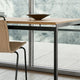 Carl Hansen PK52 Professor Desk in Oak Oil — lifestyle, with PK1 Chair