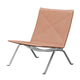 Fritz Hansen PK22 Lounge Chair in Rustic Leather — packshot