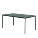 Fritz Hansen Vind Table in Hunter Green — packshot angled view 2