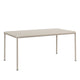 Fritz Hansen Vind Outdoor Dining Table in Misty Grey — packshot