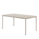 Fritz Hansen Vind Armchair, Chair and Table in Mist Grey — packshot angle view 2