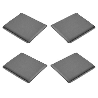 HAY Palissade Chair & Armchair Seat Cushions Anthracite x4