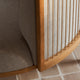 Carl Hansen RF1904 Sideways Lounge Chair in Oak Oil, Molly 112 — lifestyle, detail