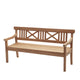 Skagerak Drachmann Outdoor Bench 165 — packshot