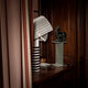 String Museum Pedestal in Green — lifestyle