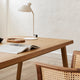 Carl Hansen SH900 Extend Table in Oak Oil — lifestyle, detail