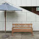 Skagerak Messina Parasol in Dark Blue Stripe — lifestyle