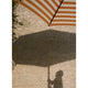 Skagerak Messina Parasol in Golden Yellow Stripe — lifestyle, detail
