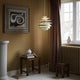 Louis Poulsen PH Snowball Pendant Light — lifestyle, living room 03