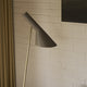 Louis Poulsen AJ Floor Lamp Warm Grey Brass close up detail