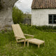Skagerak Between Lines Deck Stool and Between Lines Deck Chair — lifestyle