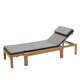 Skagerak Riviera Sunbed Cushion in Charcoal — packshot