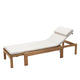 Skagerak Riviera Sunbed Cushion in Papyrus — packshot
