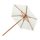 Skagerak Messina Parasol Off-White Ø210cm — packshot