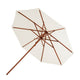 Skagerak Messina Parasol Off-White Ø270cm — packshot