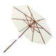 Skagerak Messina Parasol Off-White Ø300cm — packshot
