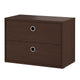 String System Chest of Drawers in Dark Oak 58cm — packshot