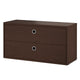 String System Chest of Drawers in Dark Oak 78cm — packshot