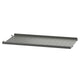 String System Metal Shelf Low Edge in Dark Grey, 58cm — packshot