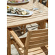 Skagerak Ballare Outdoor Dining Table — Fritz Hansen Summertime lifestyle with Marianne Tromborg 1