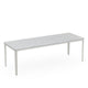 Vitra Plate Coffee Table 41×113cm in Carrara Marble — packshot