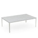 Vitra Plate Coffee Table 71×113cm in Carrara Marble — packshot
