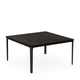Vitra Plate Coffee Table 71×71cm in Dark Oak — packshot