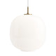Louis Poulsen VL45 Radiohus Pendant D37cm in Opal White — packshot