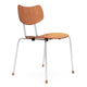 Carl Hansen VLA26T Vega Dining Chair in Oak Lacquer, Chrome — packshot, detail