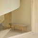 Carl Hansen VLA75S Foyer Bench in Oak Oil, Hallingdal 650200 — lifestyle
