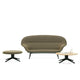 Vitra Abalon Table — studio, with Abalon Sofa and Abalon Platform