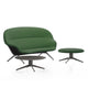 Vitra Abalon Table — studio, with Abalon Sofa and Abalon Platform