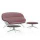 Vitra Abalon Table — studio, with Abalon Sofa and Abalon Platform