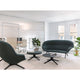 Vitra Abalon Table — lifestyle, office, with Abalon Sofa and Abalon Platform