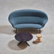 Vitra Abalon Table — lifestyle, with Vitra Abalon Sofa