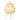 Vitra Akari 1AD Table Lamp — packshot, lit