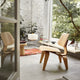 Vitra Akari 7A Table Lamp — lifestyle, with Vitra Plywood Group LCW
