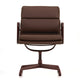 Vitra Eames EA 208 Soft Pad Chair in Dark Bordeaux — packshot, detail