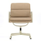 Vitra Eames EA 208 Soft Pad Chair in Chalk — packshot, detail