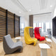 Vitra Amoebe Lounge Chair and Amoebe Highback — lifestyle